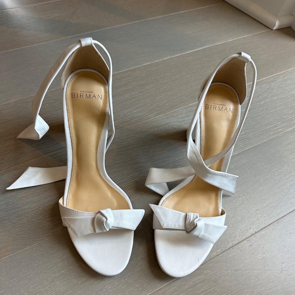 Alexandre Birman CLARITA BLOCK 90 WHITE - Picture 10 of 10